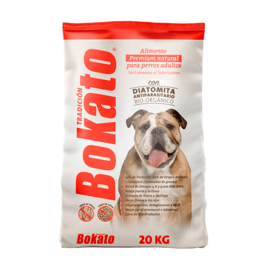 Alimento Bokato Adulto Tradición · 20 kg · Premium