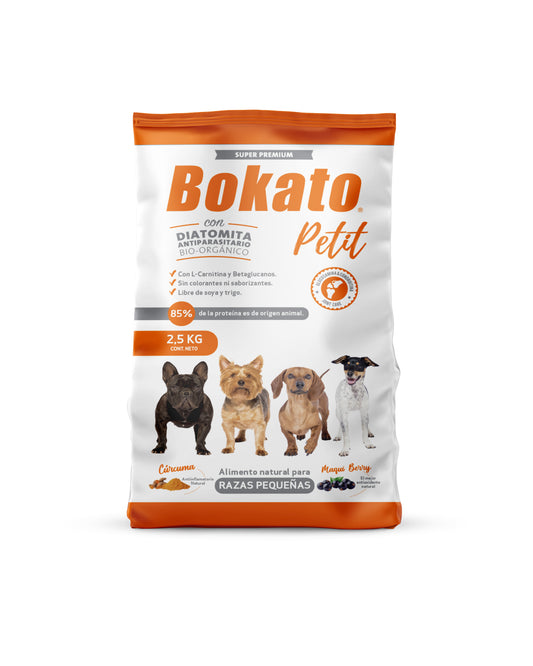 Alimento Bokato Petit · 2,5 kg · Super Premium