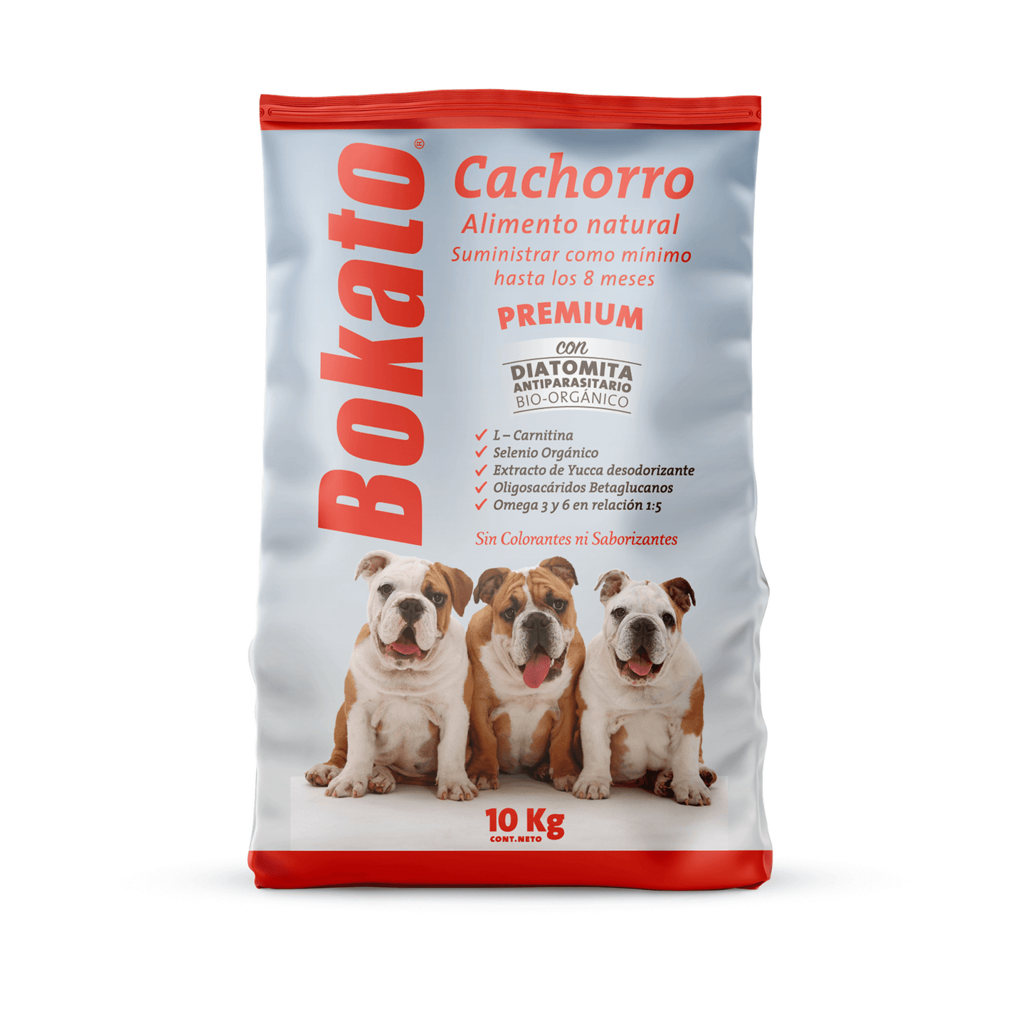 Alimento Bokato Cachorro · 10 kg · Premium
