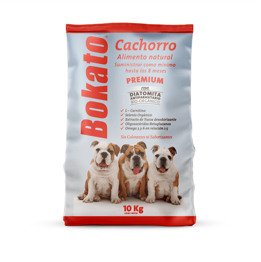 Alimento Bokato Cachorro · 10 kg · Premium