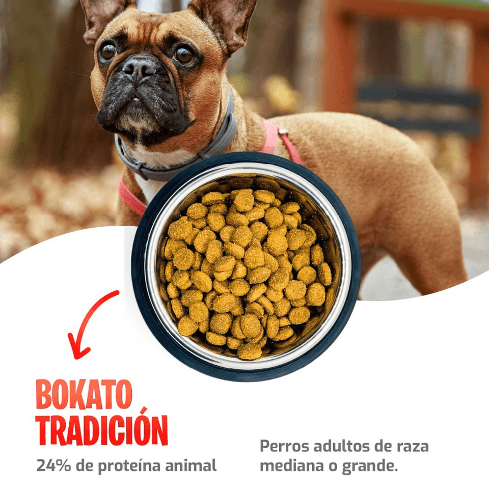 Alimento Bokato Adulto Tradición · Premium · 10 a 20 Kg