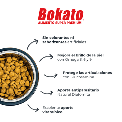 Alimento Bokato Adulto Tradición · Premium · 10 a 20 Kg