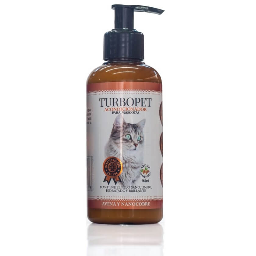 Acondicionador con NanoCobre Gatos Turbopet · 250 ML - Cornerdog