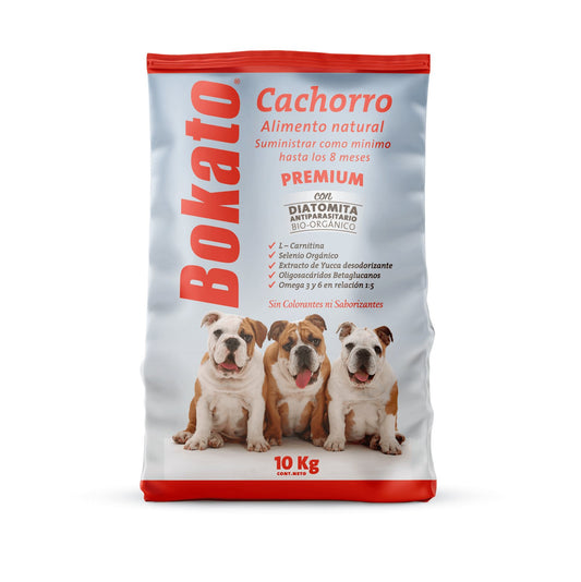 Alimento Bokato Cachorro · 10 kg · Premium - Cornerdog