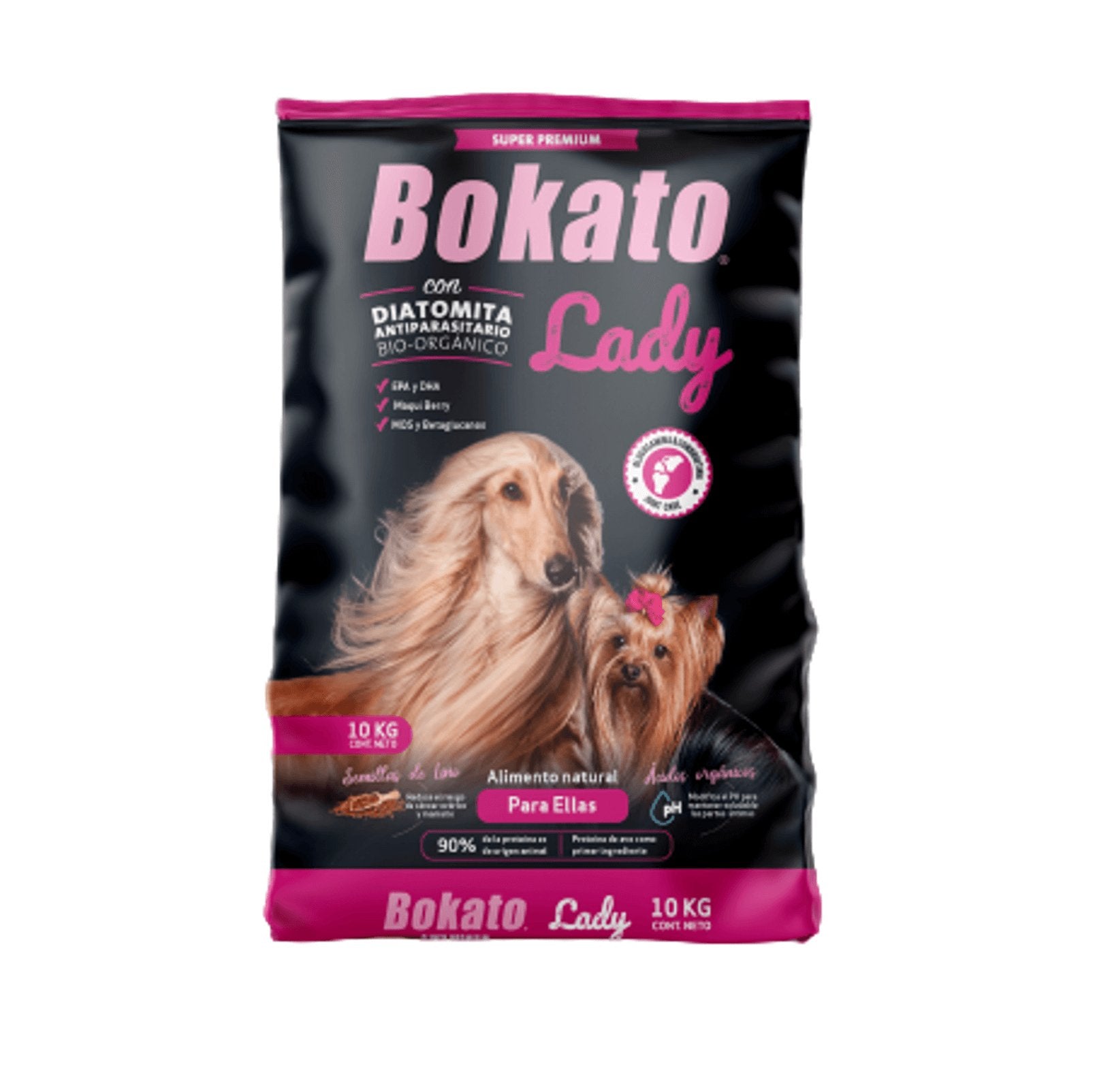 Alimento Bokato Lady · 10 kg · Super Premium - Cornerdog