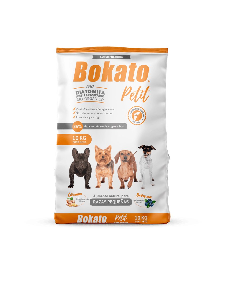 Alimento Bokato Petit · 10 kg · Super Premium - Cornerdog