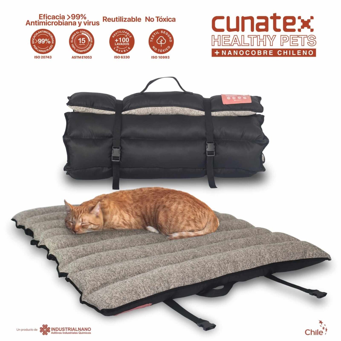 Camas Rollo transportable NanoCobre - Cornerdog