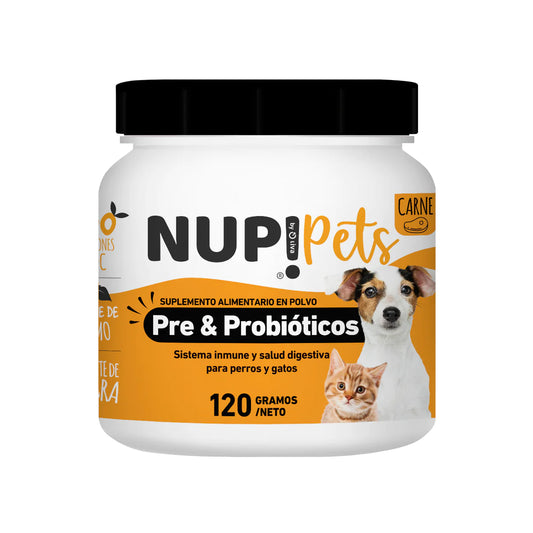 Sumplemento NUP! Pre y Probióticos - Carne - 120g