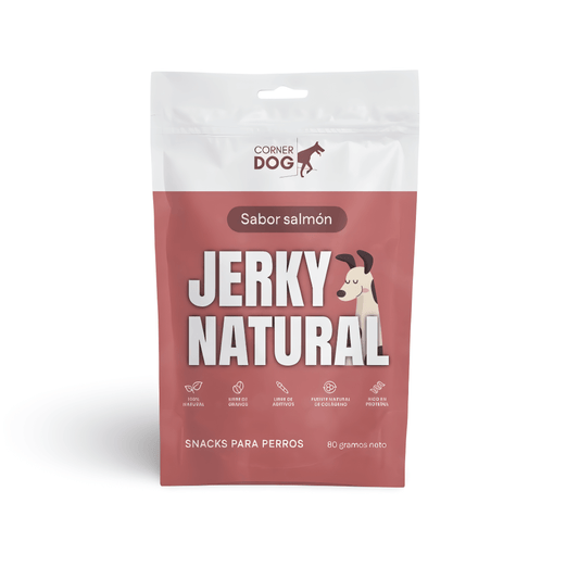 Jerky Natural Salmón · 80 gr